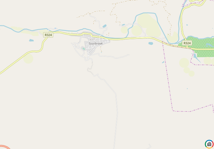 Map location of Suurbraak